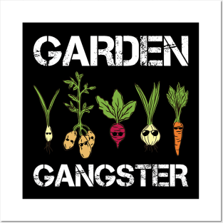 Garden Lovers Garden Gangster Gardeners Gardening Posters and Art